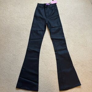 EDIKTED NWT - XS black leather pants